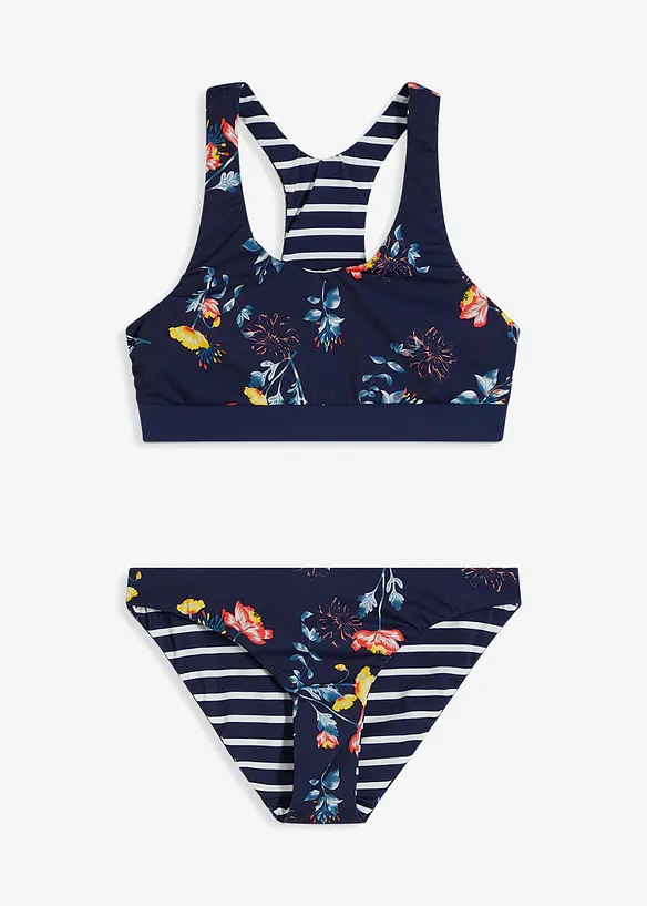 Vendbar bustier-bikini (2-delt sett), bonprix
