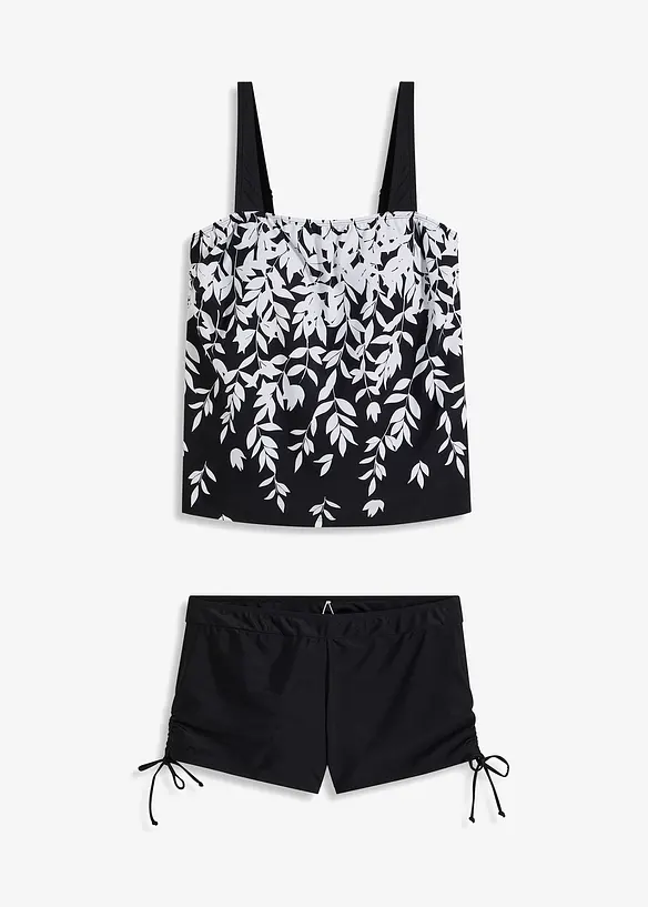 Tankini med badeshorts (2-delt sett), bonprix