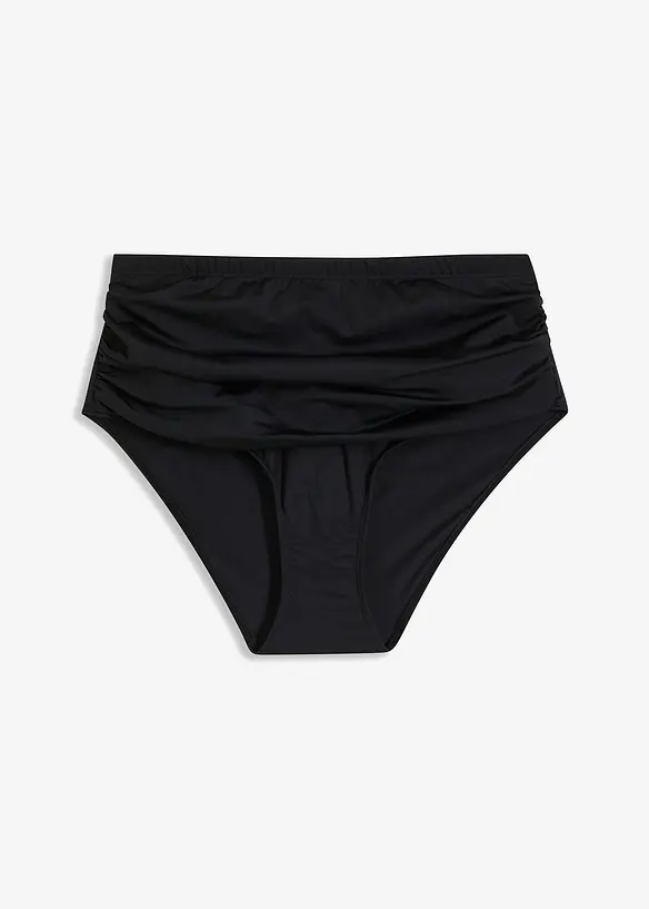 High Waist shape-bikinibukse med rynking, bonprix