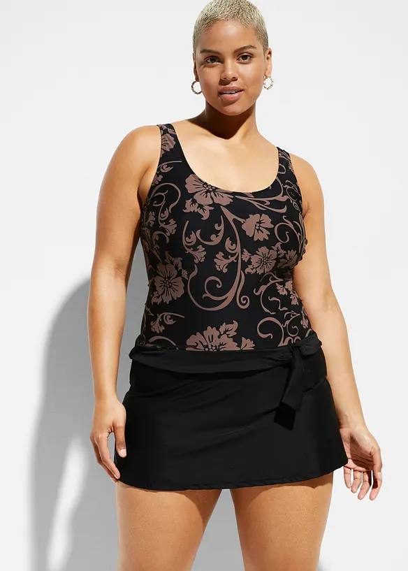 Shape-badekjole, lett figurformende, bonprix