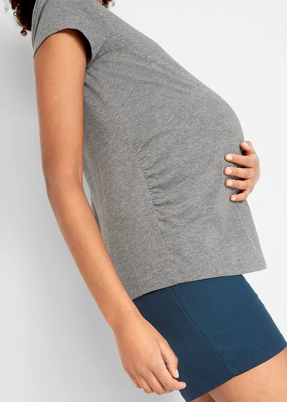 Basic mammatopp i økologisk bomull (2-pack), bonprix
