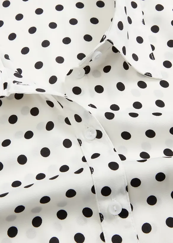 Bluse i fin sateng, bonprix