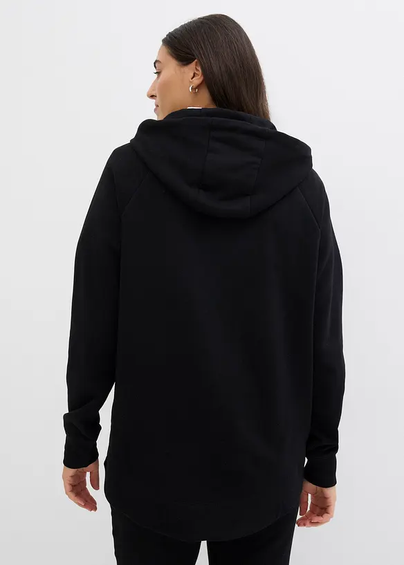 Hoodie med hette, bonprix