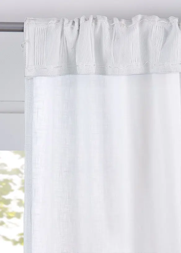 Gardin i økologisk bomull (1-pack), bonprix