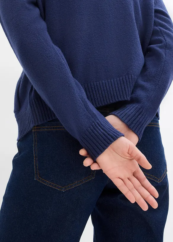 Cardigan med lommer, bonprix