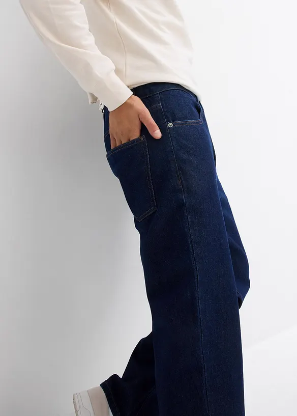 Loose Fit-jeans med stretch, Straight, bonprix