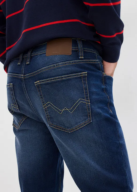 Regular Fit-jeans med stretch, Straight, bonprix