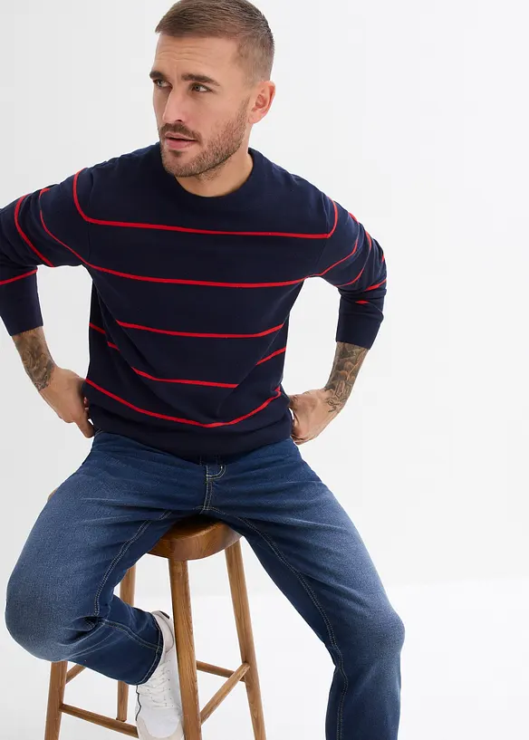 Regular Fit-jeans med stretch, Straight, bonprix