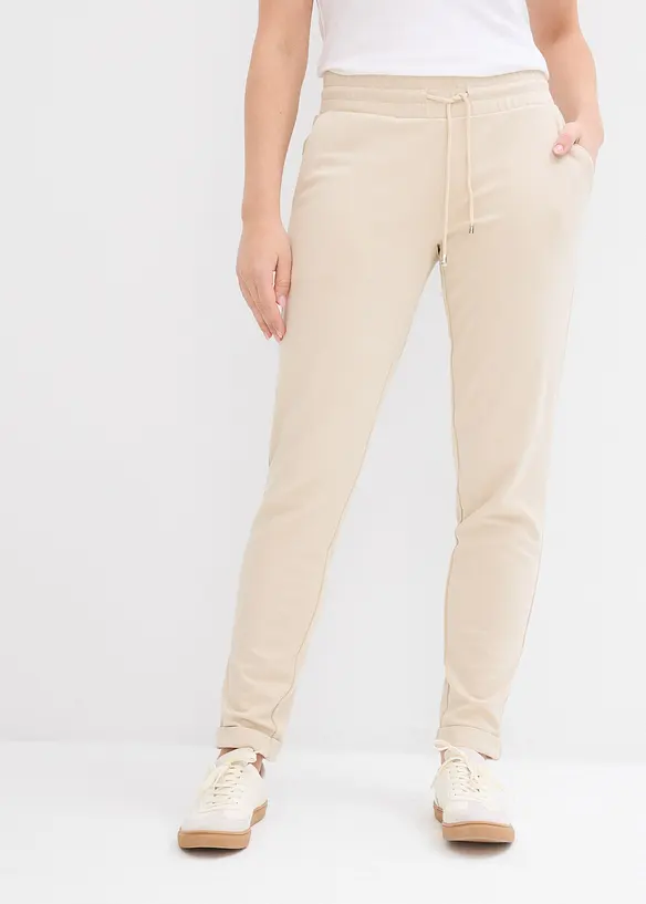 Pull on-bukse i viskosemiks, bonprix