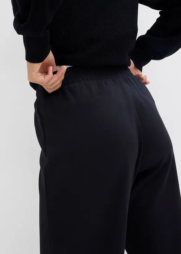 Sweatbukse med viskose, bonprix