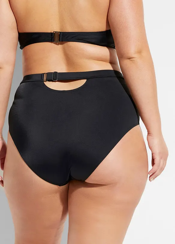 High Waist-bikinitruse med regulerbar linning, bonprix