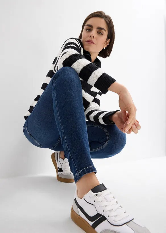 Skinny-jeans Mid Waist, cropped, bonprix
