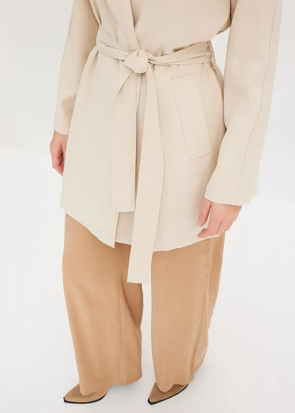 Trenchcoat i kort modell, bonprix