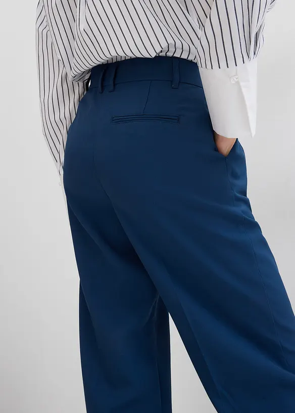Bukse med legg og vide ben, bonprix