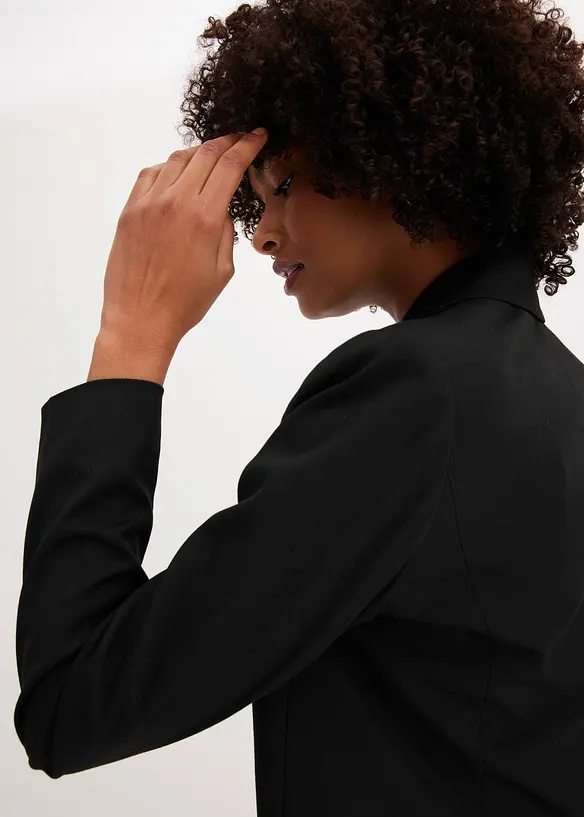 Kort blazer med smykkeknapper, bonprix
