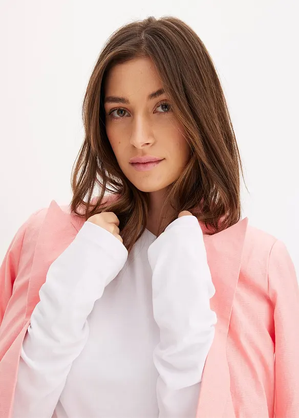 Off-shoulder topp med rynking, bonprix