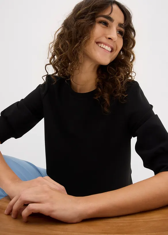 Sweatshirt i ledig modell, bonprix