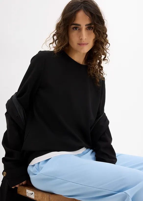 Sweatshirt i ledig modell, bonprix