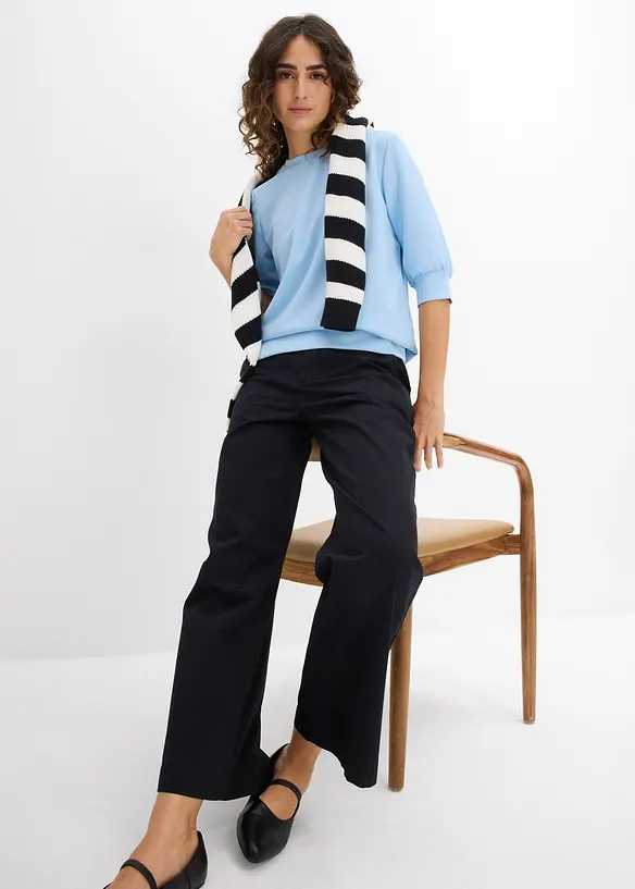 Sweatshirt i ledig modell, bonprix