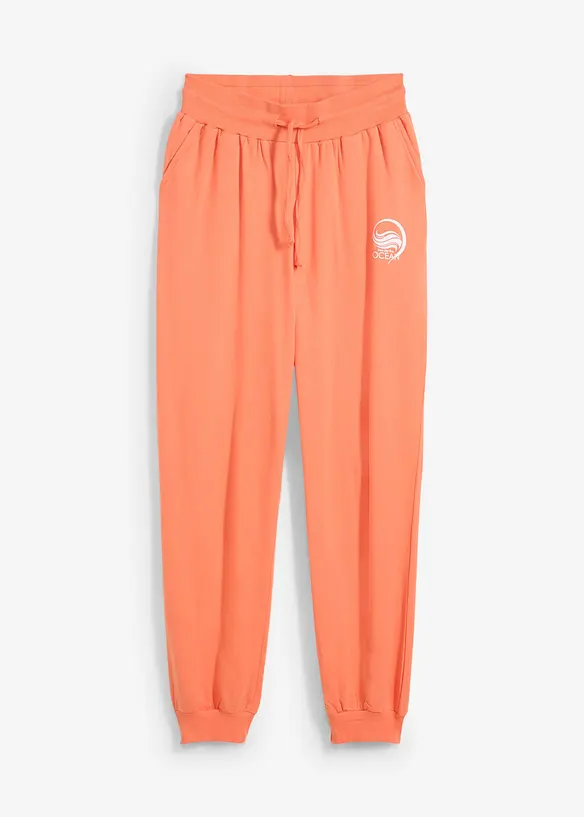 Joggebukse i 100% bomull, bonprix