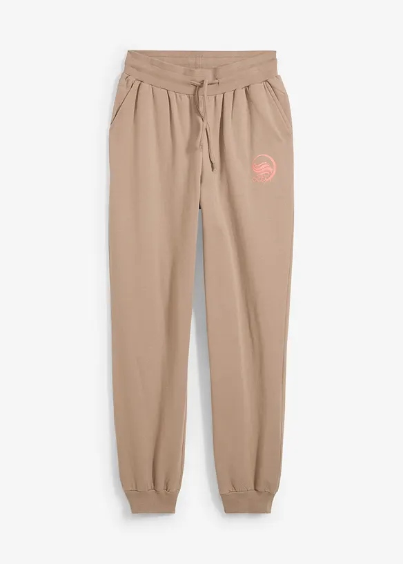 Joggebukse i 100% bomull, bonprix