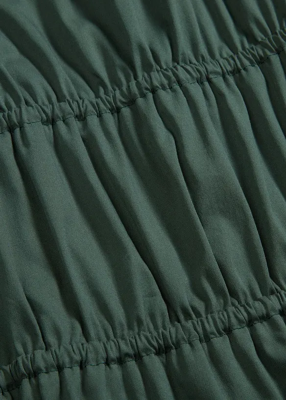 Blusetopp med rynkinger, bonprix