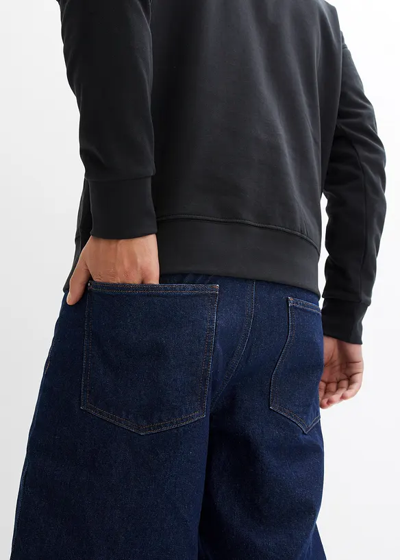 Sweatshirt i økologisk bomull, Loose Fit, bonprix