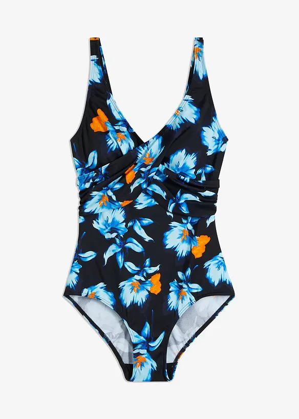 Badedrakt i omslagslook, bonprix