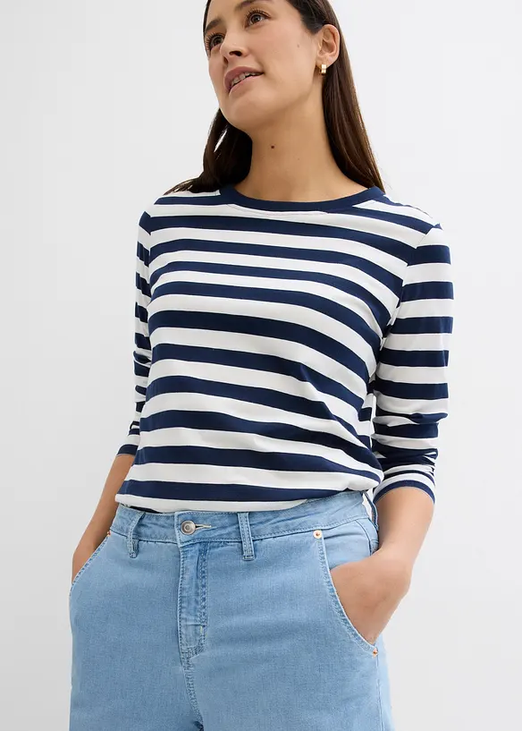 Balloon-jeans Mid Waist, supersoft, cropped, bonprix