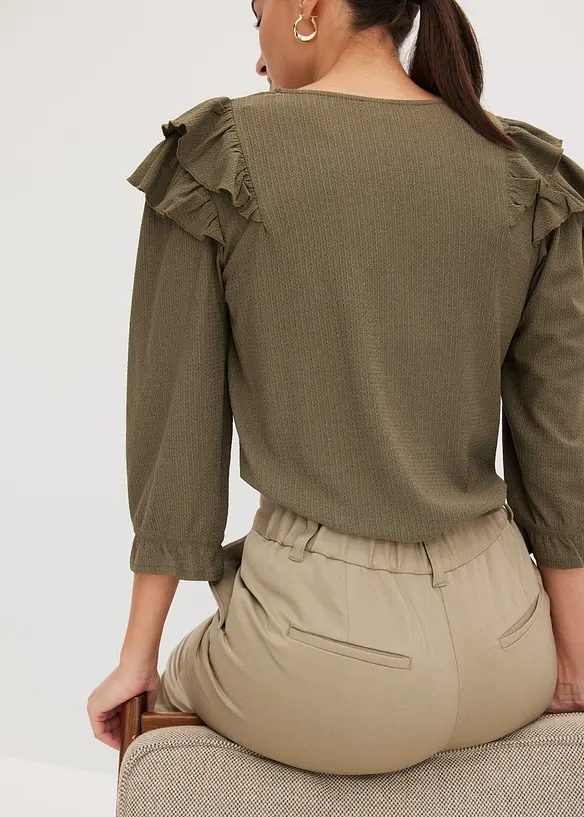 Dressbukse med komfortlinning, bonprix
