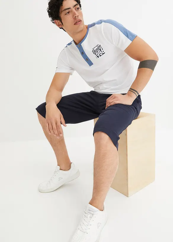 Sweatshorts i lengre modell, bonprix