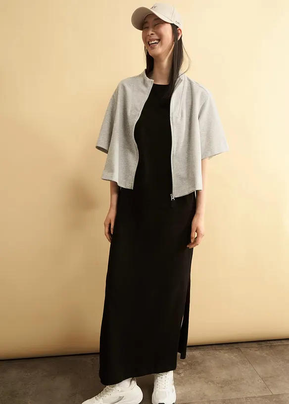 Maxikjole i 100% bomull, bonprix