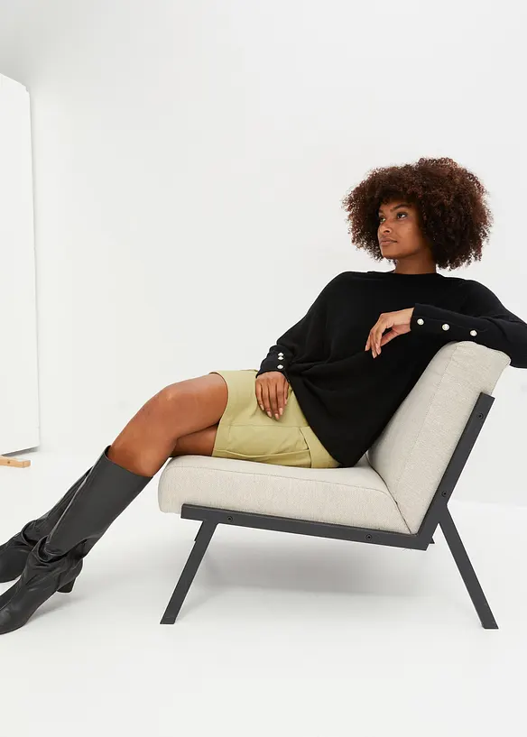 Genser i viskosemiks, bonprix