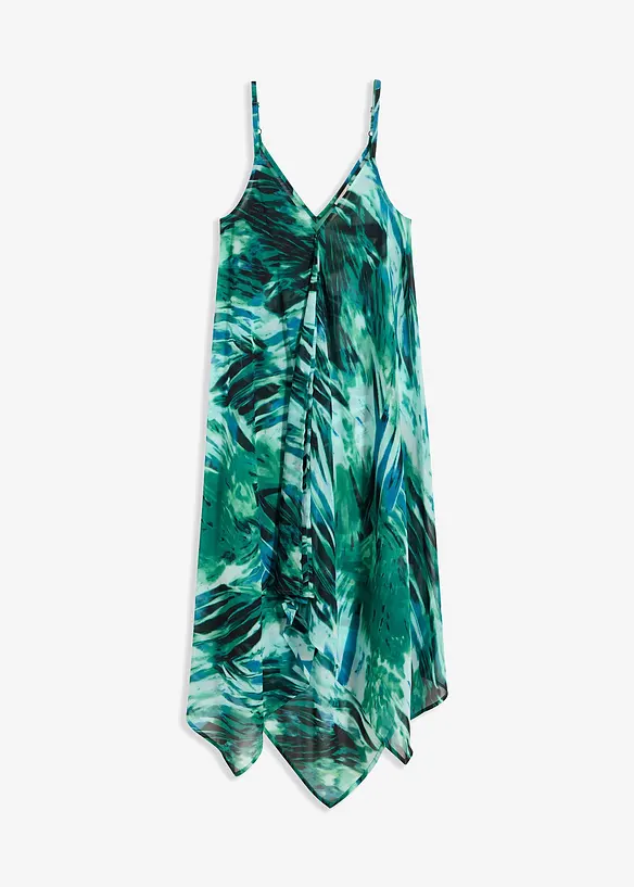 Maxi-strandkjole i chiffon, bonprix