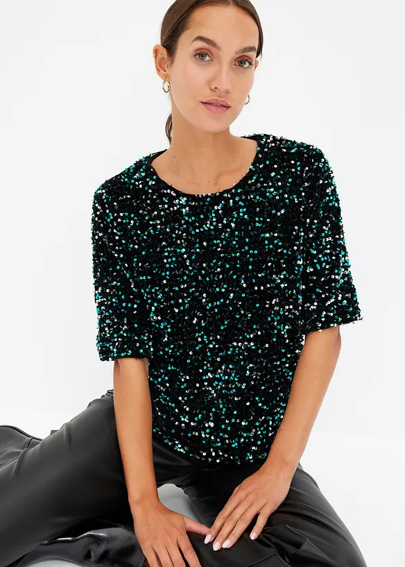Paljett-topp, bonprix