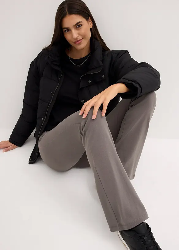 Bomulls-leggings, Flared Leg, bonprix