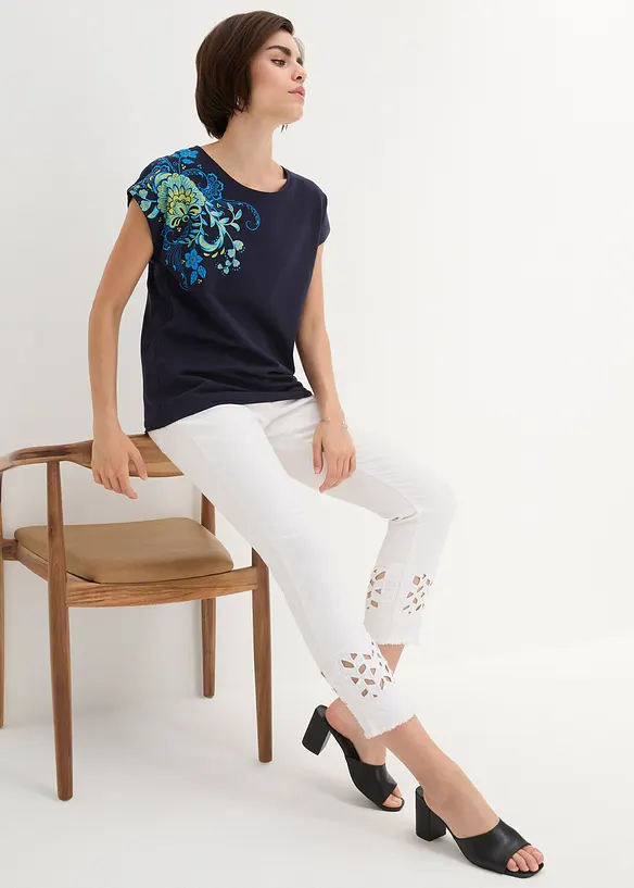 Topp med print, bonprix