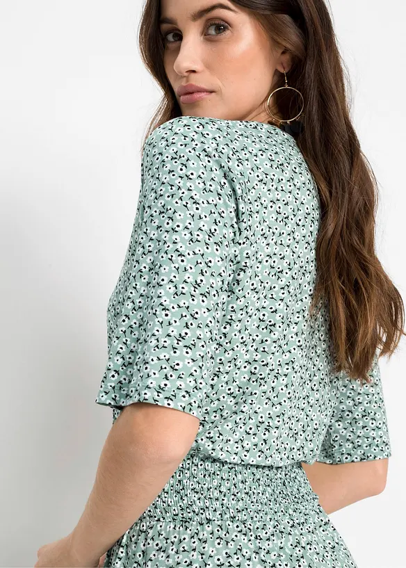 Jerseykjole i viskosemiks, bonprix