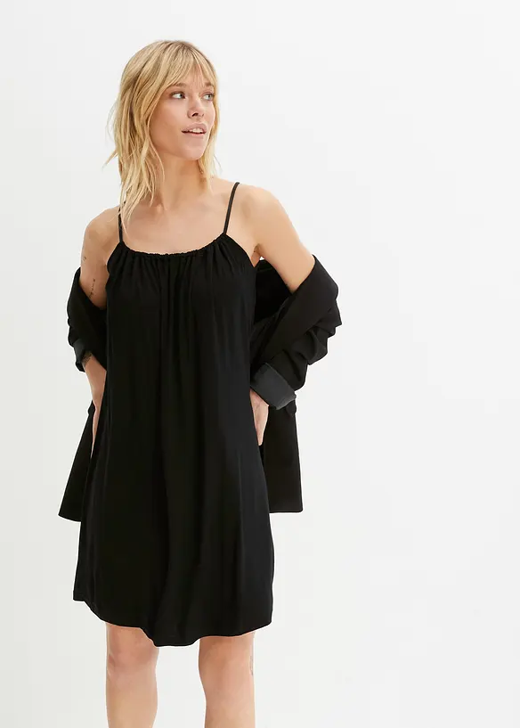 Jerseykjole av lett viskose, bonprix