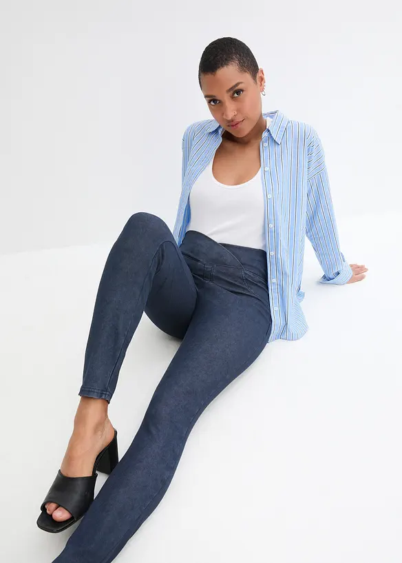 Leggings i jeanslook, bonprix