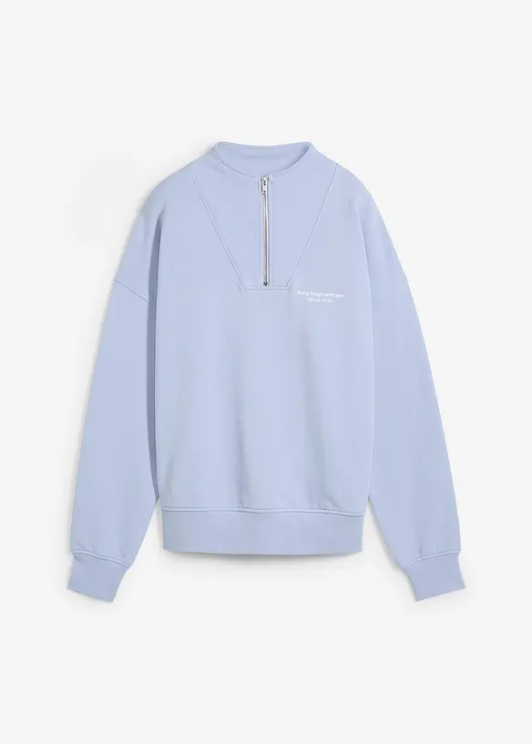 Oversized sweatshirt i økologisk bomull, bonprix