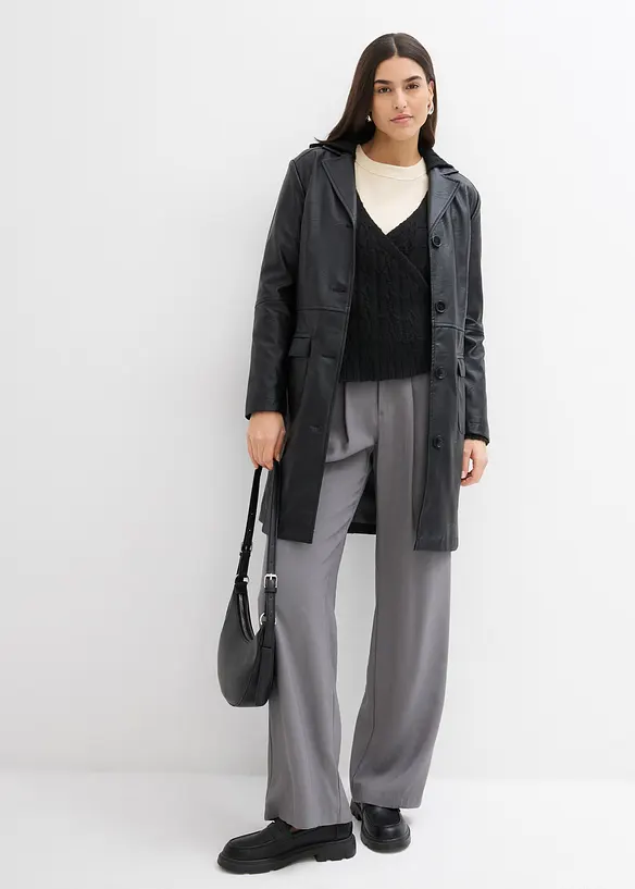 Hettegenser med asymmetrisk fald, bonprix