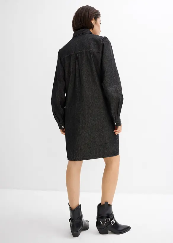 Oversized jeanskjole, bonprix
