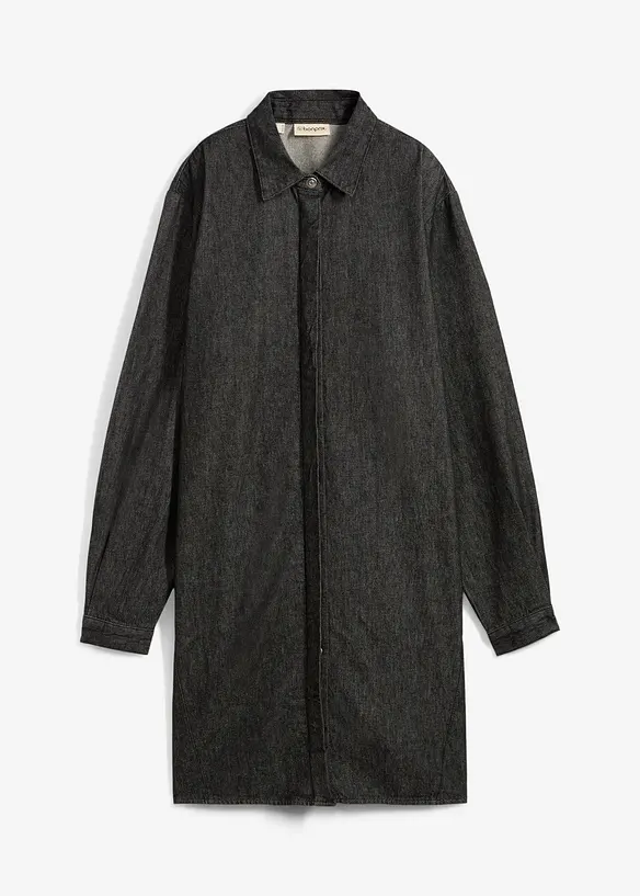 Oversized jeanskjole, bonprix