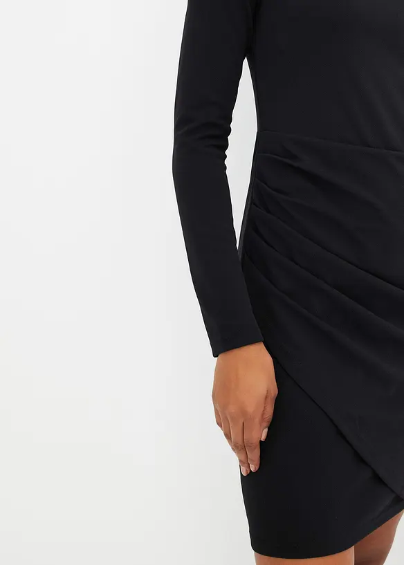 One shoulder-kjole i ettersittende modell, bonprix