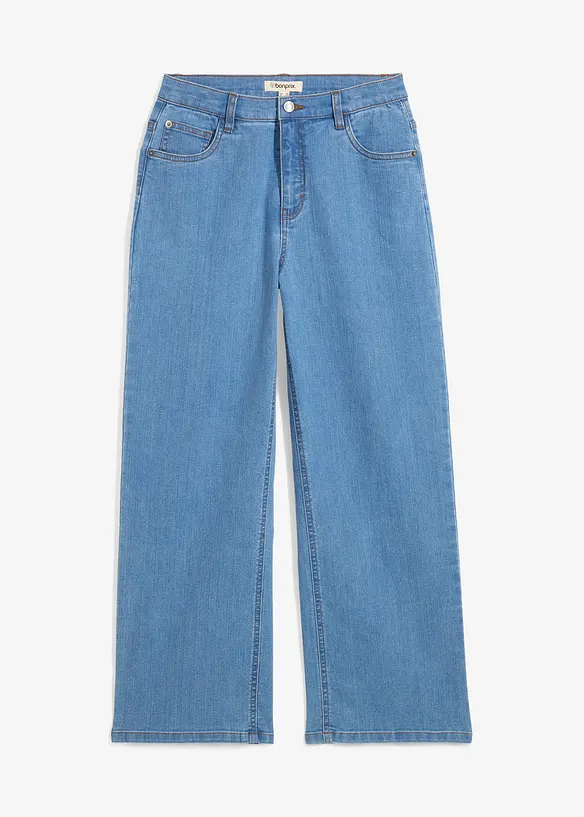 Extra Loose Fit Stretch-jeans, Straight, bonprix