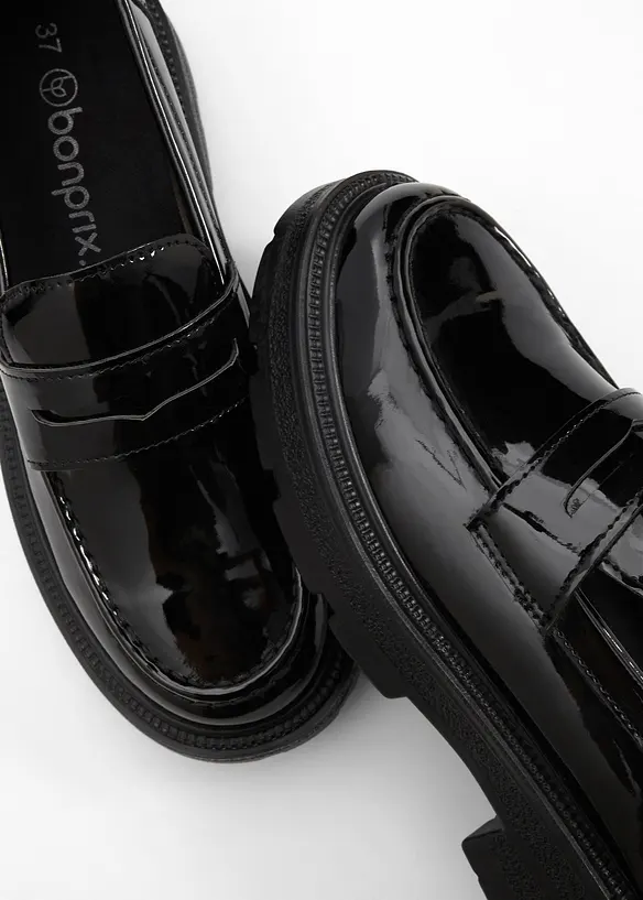 Chunky loafers med lette såler, bonprix