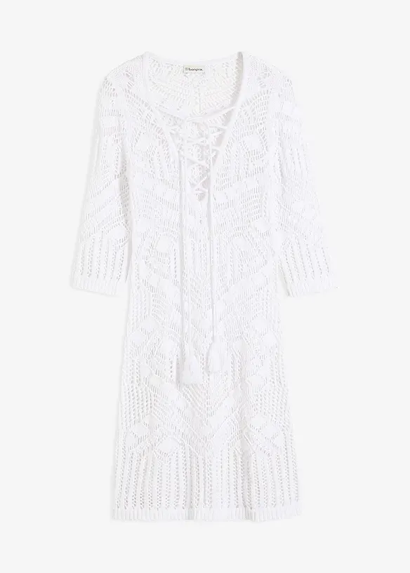 Strikket strandkjole, bonprix