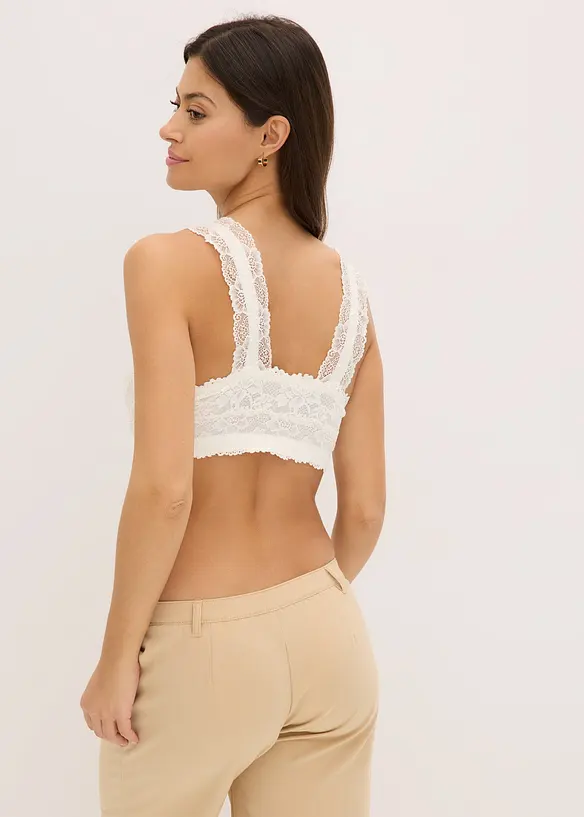 Bralette uten bøyle med behagelig lukning foran, bonprix