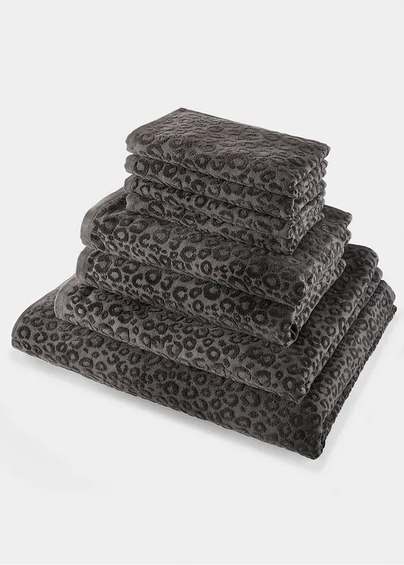 Håndkle med leopardmønster, bonprix